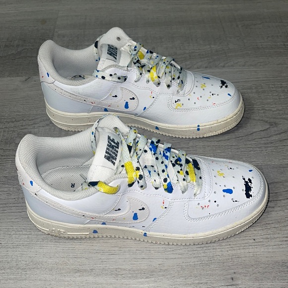 Nike Shoes Nike Air Force Low Paint Splatter Poshmark